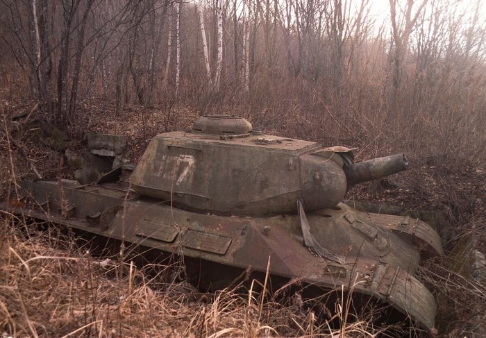 Заброшенные танки