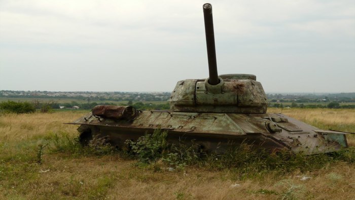 Заброшенные танки второй мировой т34
