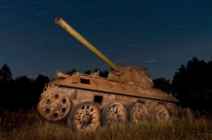 Старый Ржавый танк