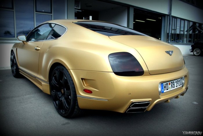 Bentley Continental gt Mansory