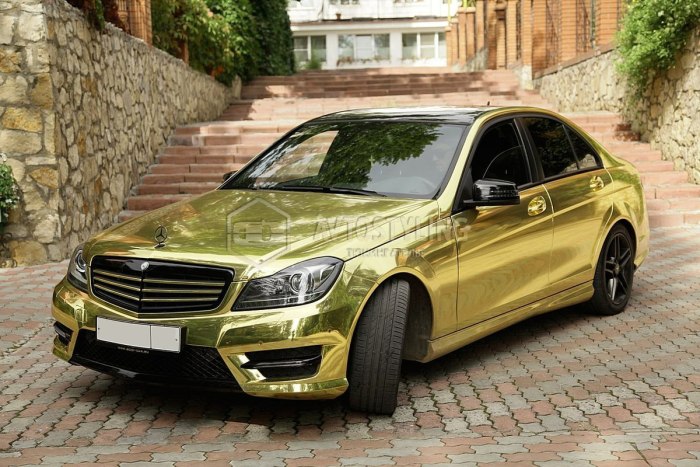 Mercedes w204 Gold