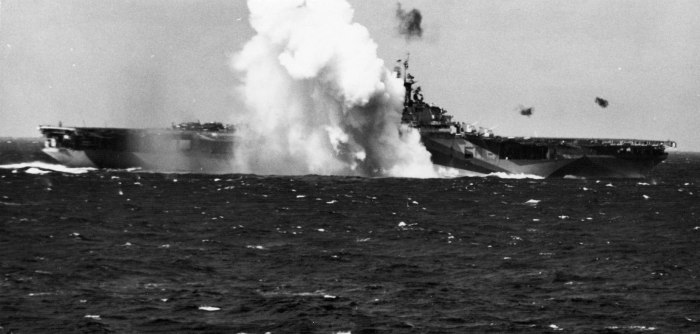 Атака камикадзе 1944