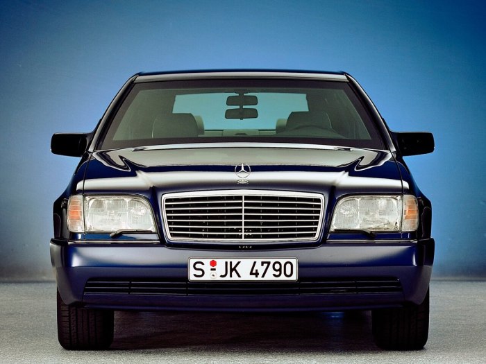 Mercedes w140 s600