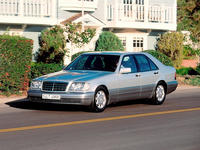 Mercedes w140 s600