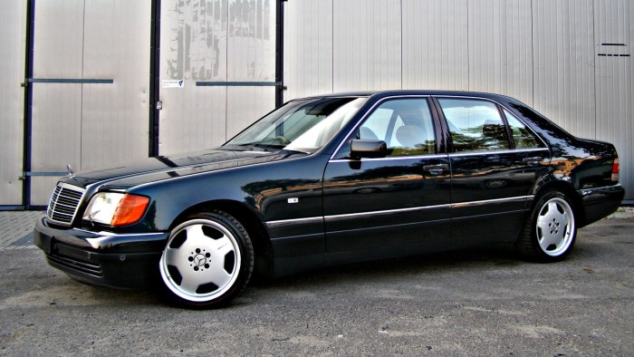 Mercedes-Benz w140 s600 long