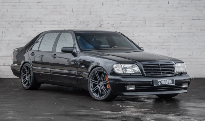 Мерседес Бенц s600 w140