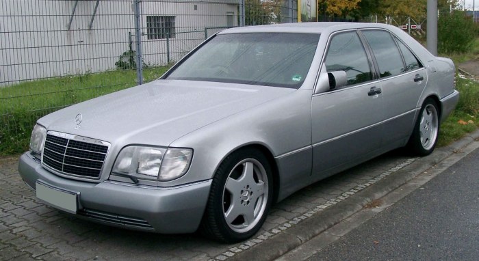 Mercedes Benz w140 s600