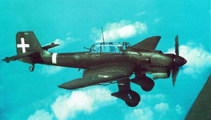 Немецкий бомбардировщик Юнкерс 87