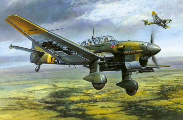 Самолет Junkers ju-87b Stuka
