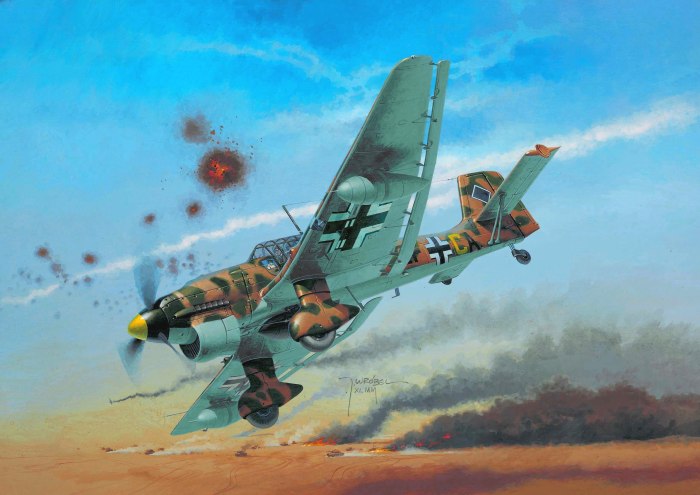 Самолет Junkers ju-87b Stuka