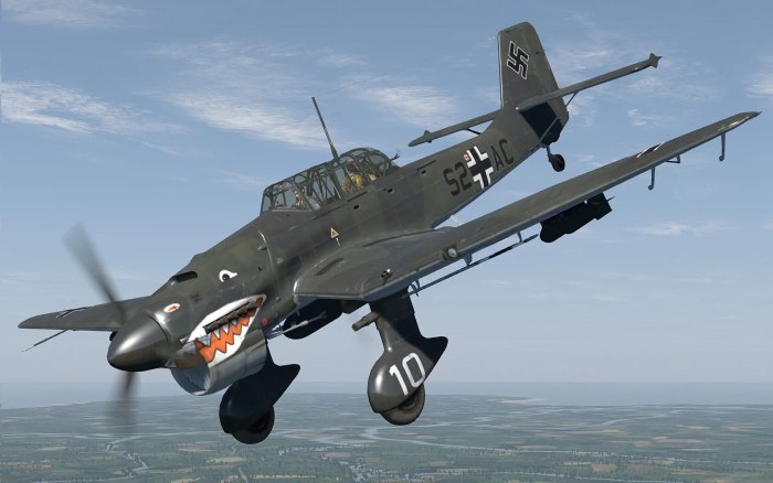 Junkers ju 87 бомбардировщик