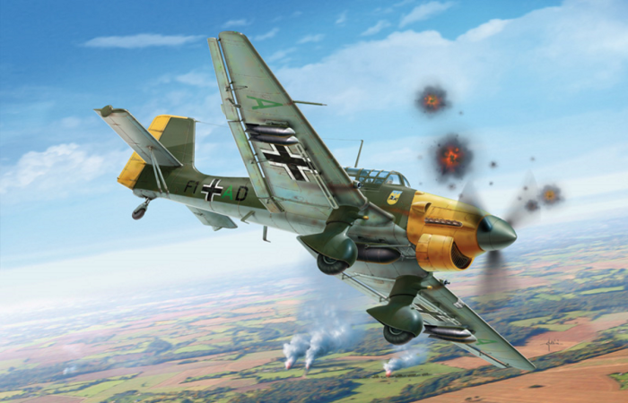 Самолет Junkers ju 87