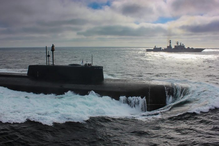 Атомная подводная лодка ВМФ РФ