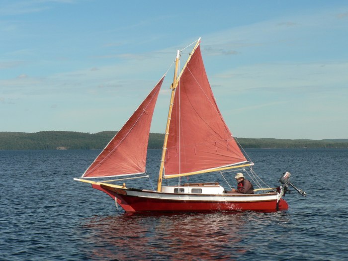 Weekender sailboat проект
