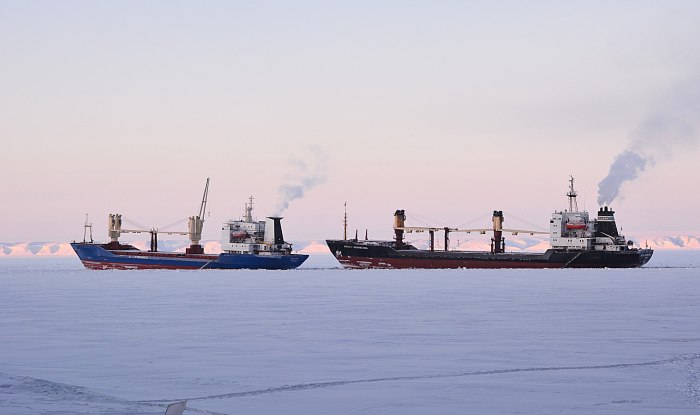 Ледокол арктика в певеке