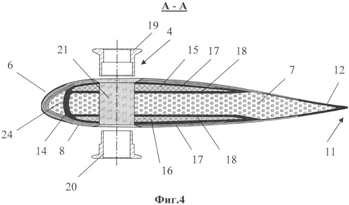 Лопасть несущего винта вертолета ми-8