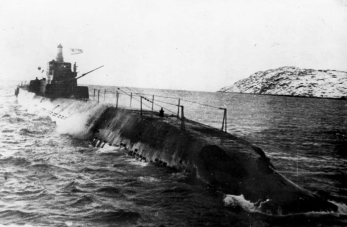 Подводная лодка 1941-1945 СССР