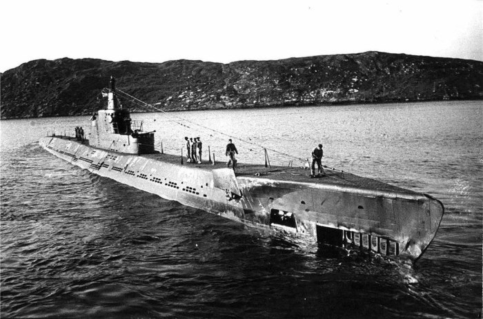 Подводная лодка 1941-1945 СССР