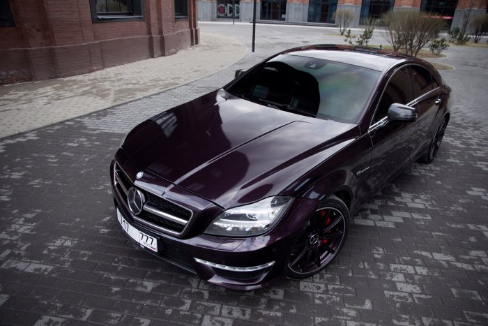 Мерседес CLS 63 AMG 2018 черный