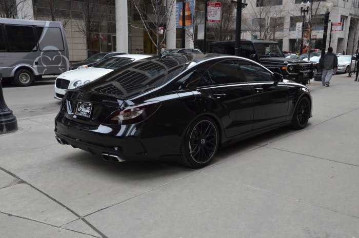 Мерседес CLS 63 AMG черный