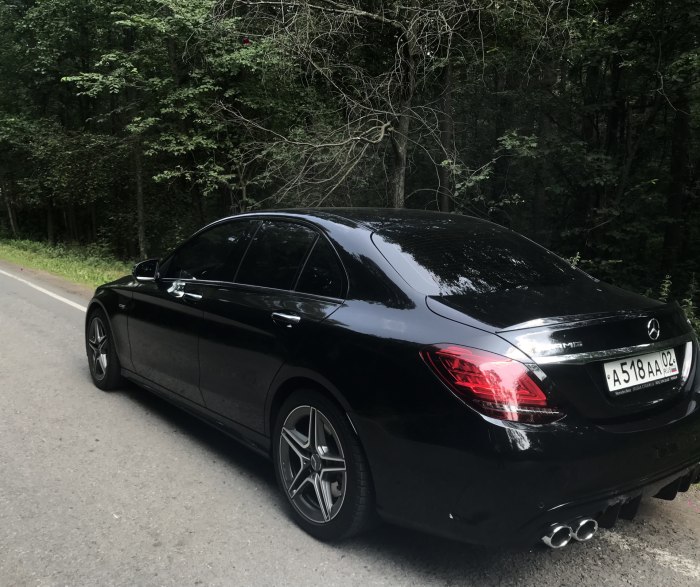 Тонировка w205