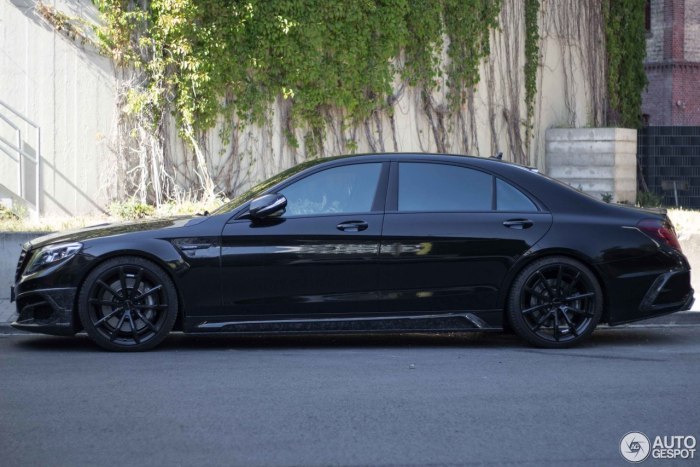 Мерседес s63 AMG w222 черный