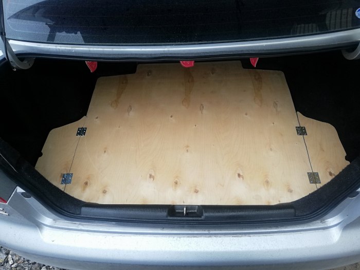 Пол багажника Honda Civic 4d