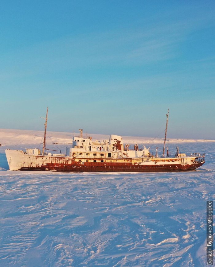 Корабль маннергейма в арктике