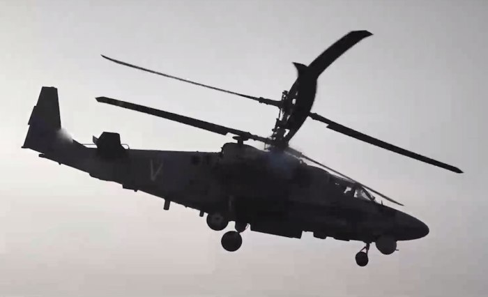Вертолет ка-52 "Аллигатор"