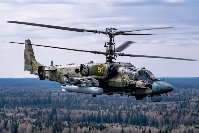 Ка-52 вертолёт ВВС России