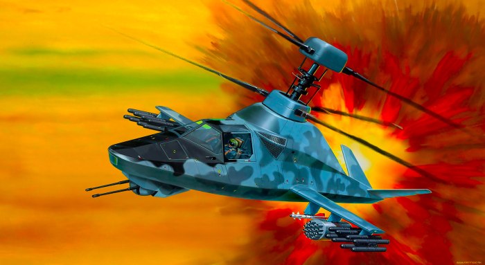 Вертолёт ка-58 чёрный призрак
