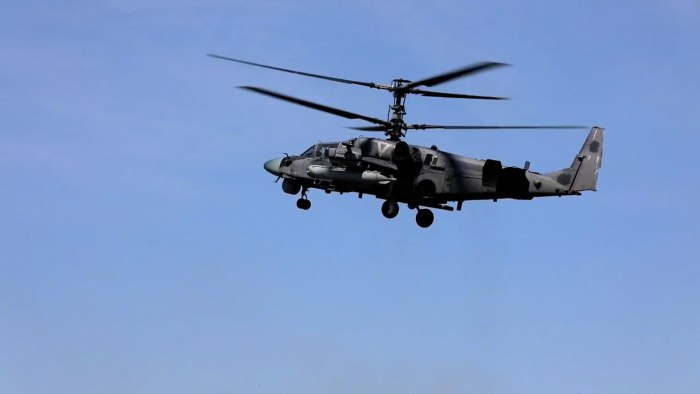 Вертолет ка-52 "Аллигатор"