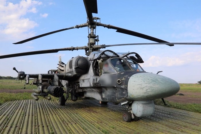 Вертолет ка-52 "Аллигатор"