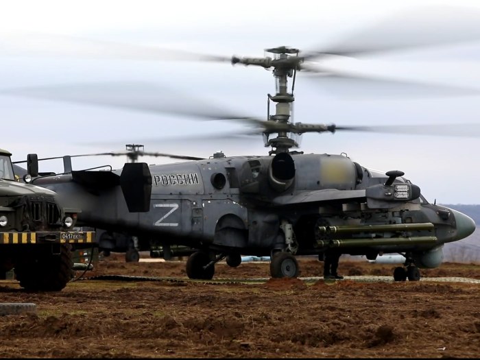 Ка-52 Аллигатор на Украине
