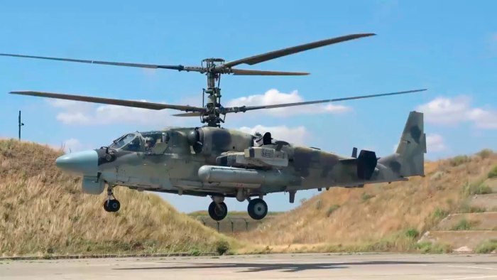 БКО вертолета ка-52