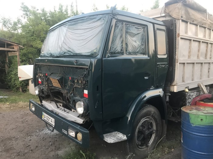 КАМАЗ 5320 салон