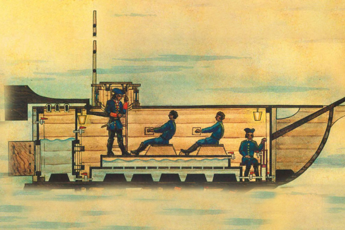 Подводная лодка Петра 1
