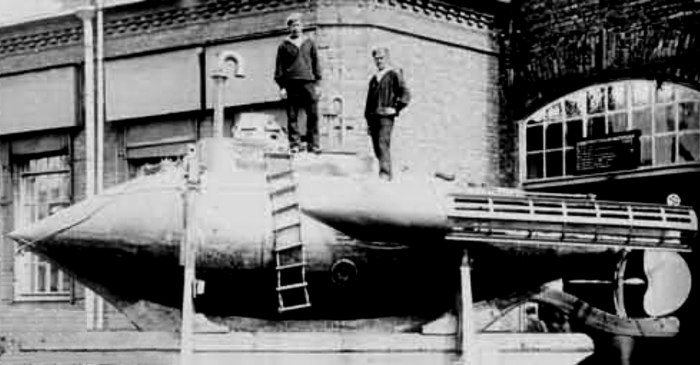Подводная лодка Джевецкого Россия 1881