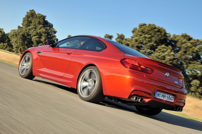 BMW m6 Sakhir Orange