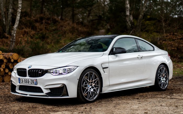 BMW m4 f82 белая