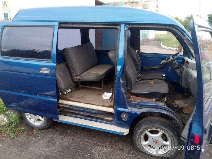 Daewoo Damas, 1996 салон