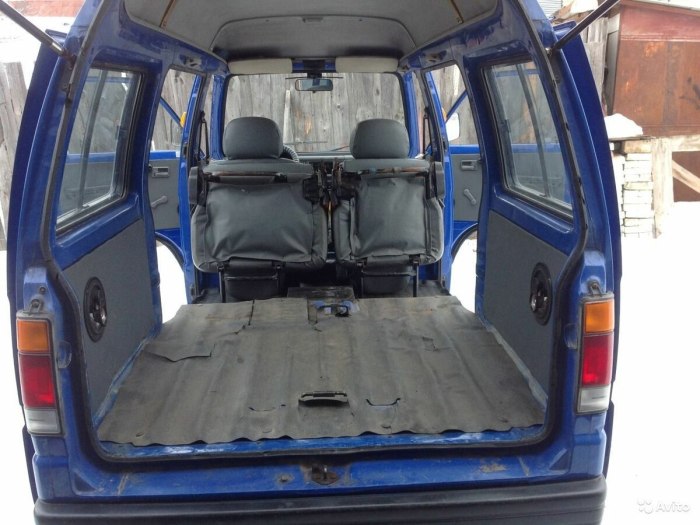 Daewoo Damas габариты
