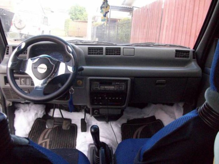 Daewoo Tico салон торпеда