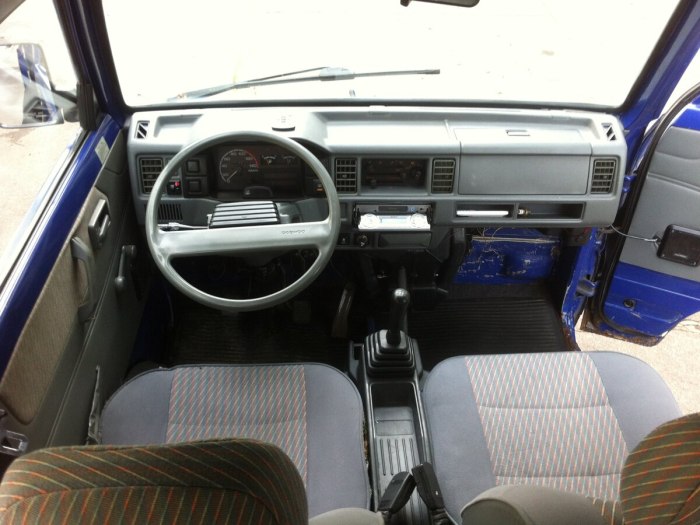 Daewoo Damas, 1996 салон