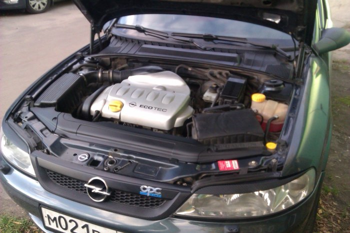 Opel Vectra b под капотом
