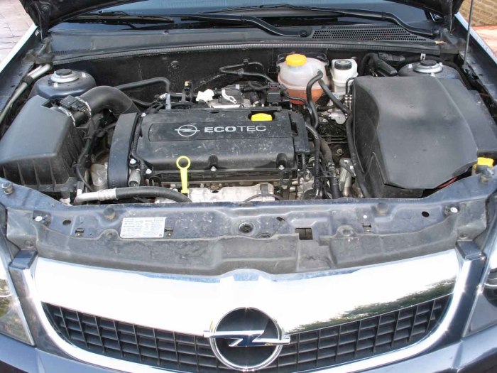Opel Vectra под капотом