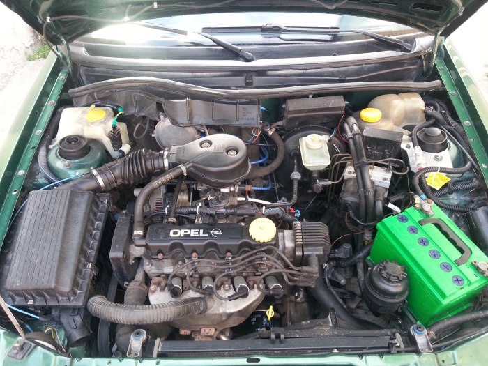 Opel Astra 1997 мотор
