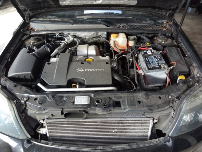 Opel Vectra c под капотом