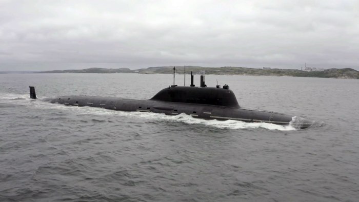 Атомный подводный крейсер Красноярск