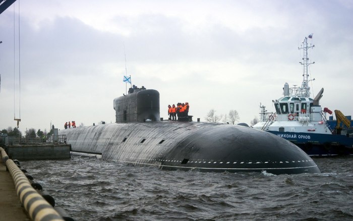Атомная подводная лодка Красноярск